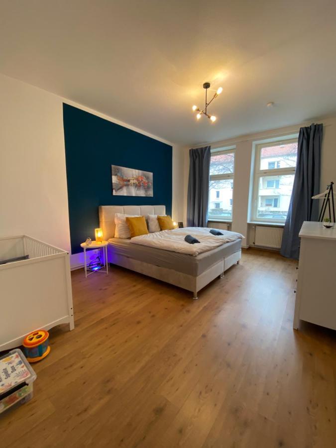 Blue Chili 15 - Familienwohnung Im Gruenderzeitviertel Magdeburg Eksteriør billede