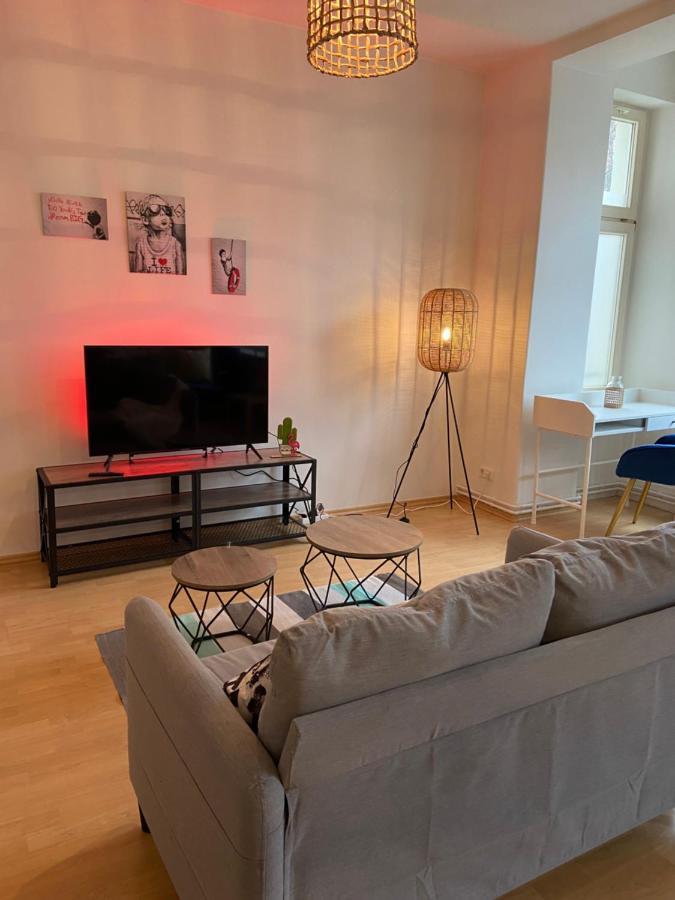 Blue Chili 15 - Familienwohnung Im Gruenderzeitviertel Magdeburg Eksteriør billede